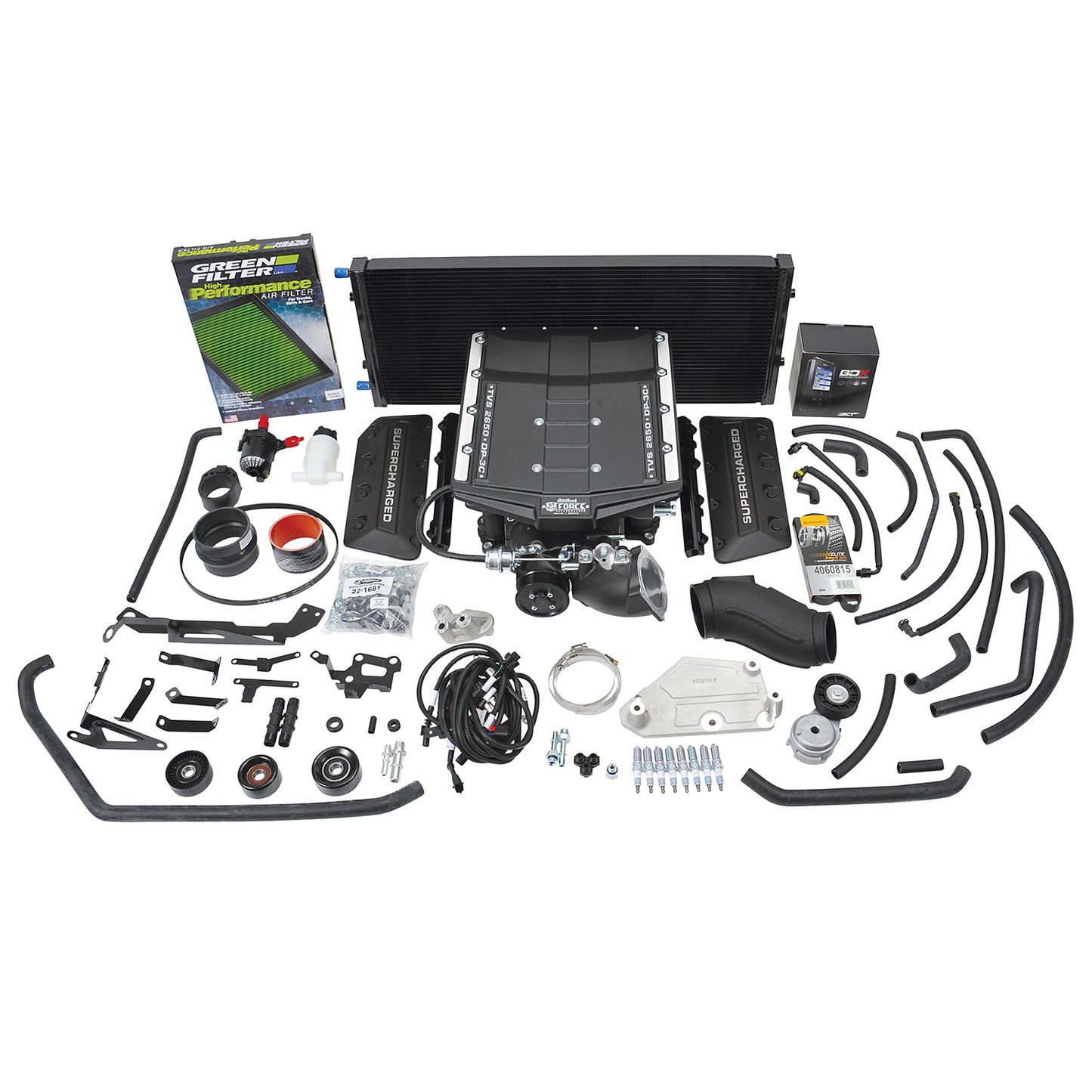 2019-20 Ford F-150 5.0L 4V Edelbrock Stage 1 Supercharger Kit W/ Tune #15812
