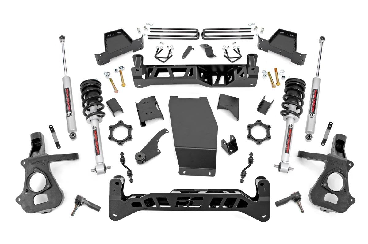 7 Inch Lift Kit - Alum/Stamp Steel - FR N3 - Chevy/GMC 1500 (14-18 & Classic)