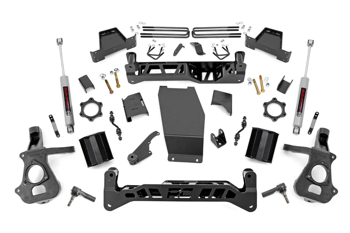 7 Inch Lift Kit - Alum/Stamp Steel - Chevy/GMC 1500 (14-18 & Classic)
