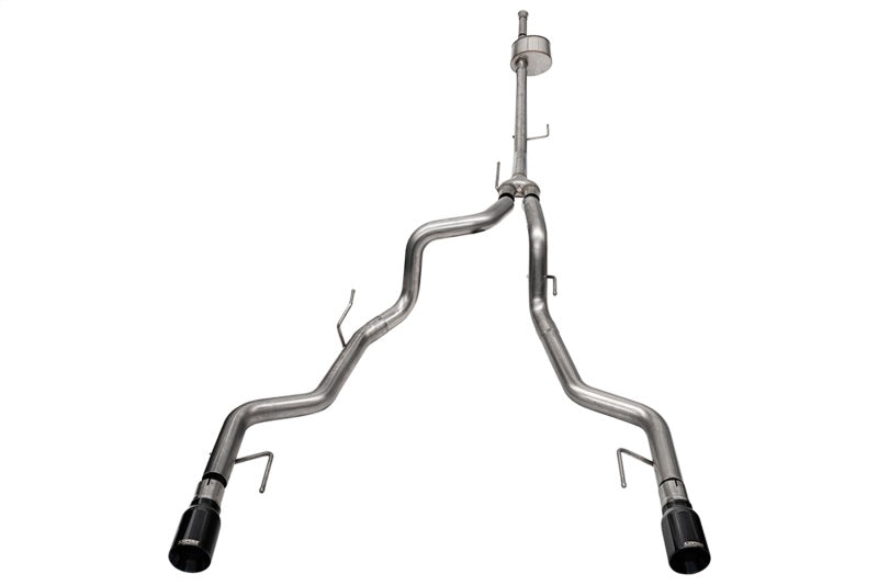 Corsa 2022-2025 Ford F-150 SuperCrew/5.5ft Bed 5.0L V8 Xtreme Cat-Back Dual Rear Exit-BlackPVD
