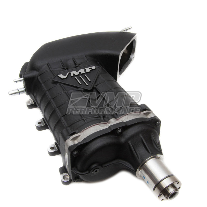 VMP Performance 07-14 Ford Shelby GT500 Gen3R Supercharger Headunit installed in engine bay
