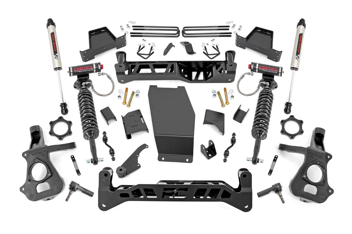 7 Inch Lift Kit - Alum/Stamp Steel - Vertex/V2 - Chevy/GMC 1500 (14-18 & Classic)
