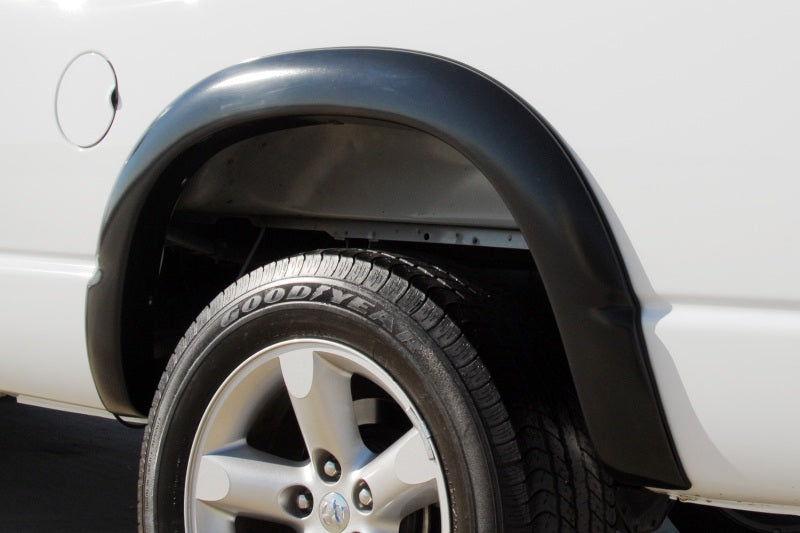 Lund 19-21 Chevy Silverado 1500 SX-Sport Smooth Elite Series Rear Fender Flares - Black (2 Pc.)