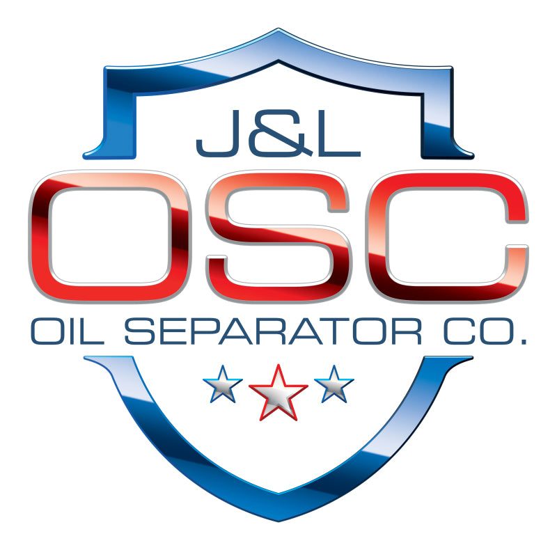 J&L 2019-2024 Ford Ranger 2.3L Driver Side Oil Separator 3.0 - Blk Anodized