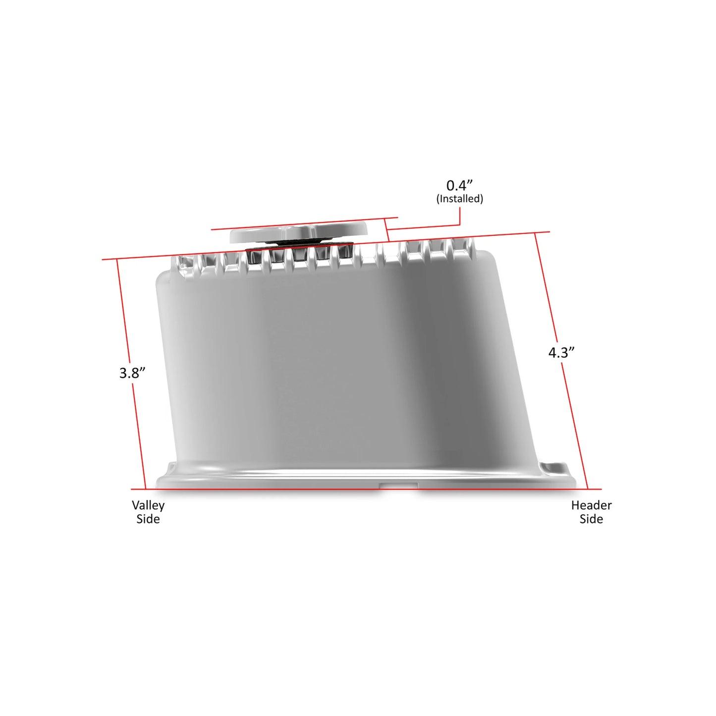 TALL M/T VALVE COVERS FOR BIG BLOCK CHEVY ENGINES