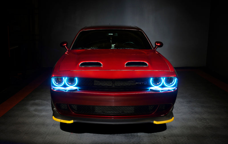 Oracle 15-21 Dodge Challenger Dynamic Surface Mount Headlight Halo Kit - - Dynamic