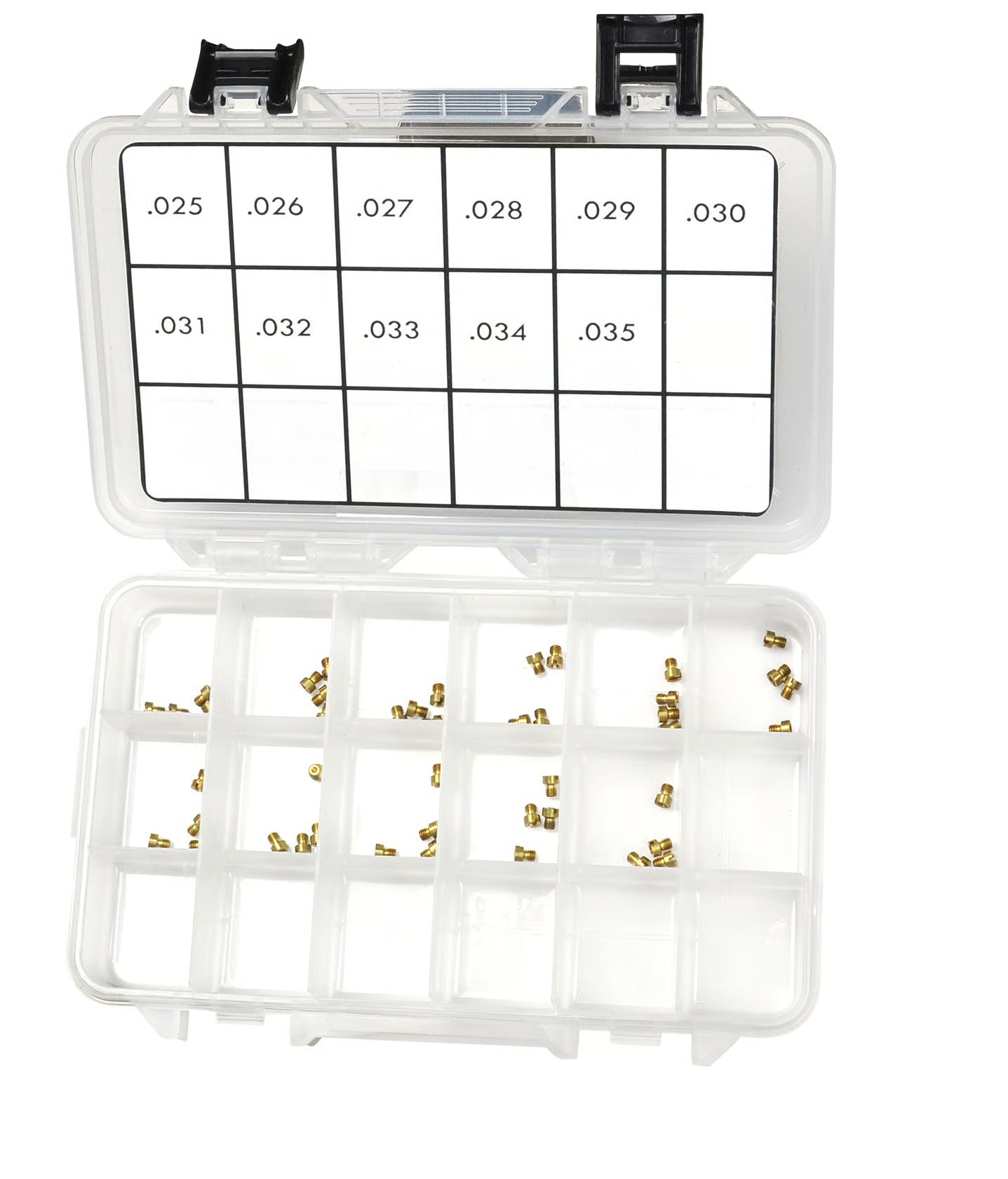 AIR BLEED ASSORTMENT KIT .065" - .075" #36-65QFT