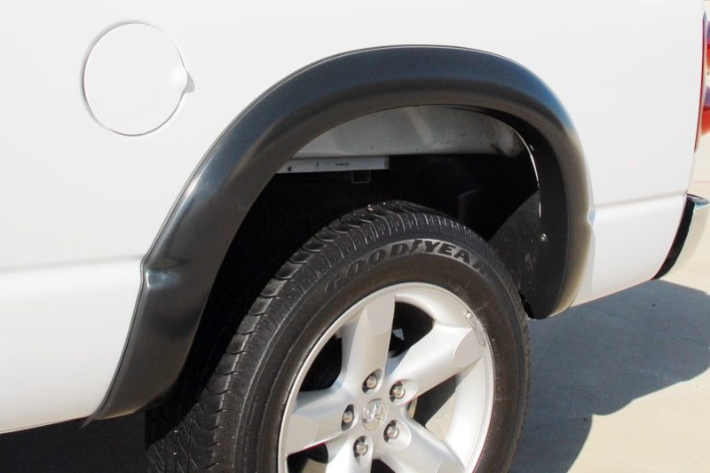 Lund 19-21 Chevy Silverado 1500 SX-Sport Smooth Elite Series Rear Fender Flares - Black (2 Pc.)