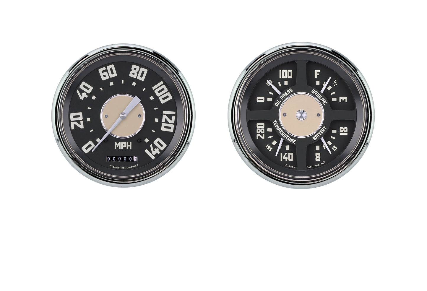 Classic Instruments 1947-53 OE Chevy Truck - Speed/Quad-LS | Classic Instruments