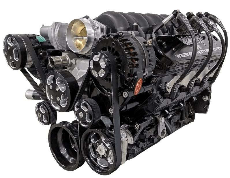 Wegner Front Drive Kit (LS) - AC / Alt. / PS N/A Drive