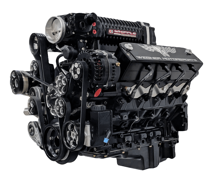 Wegner Front Drive Kit (LS) - Whipple 4.5L Camaro Offset