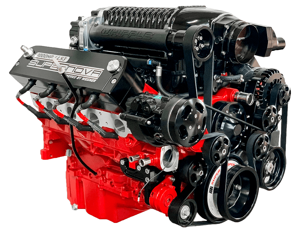 Wegner Automotive 376 CI Whipple 2.9L Supercharged LS3