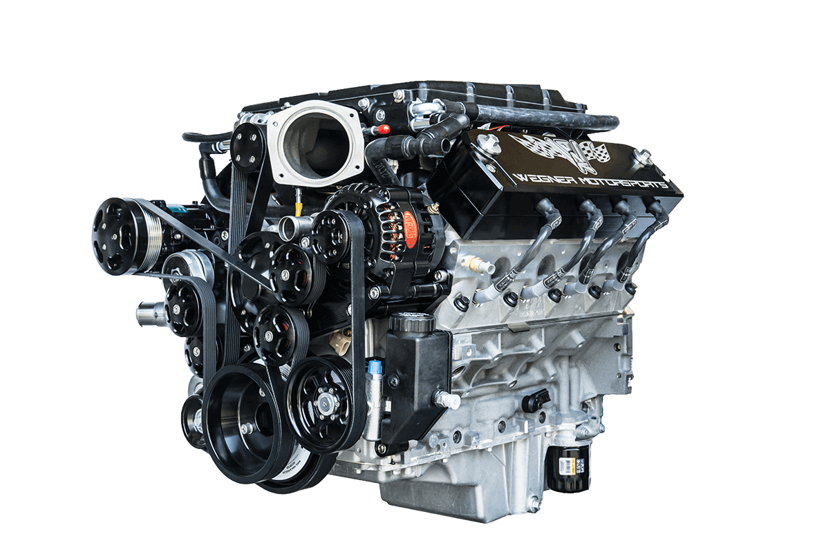 Wegner Front Drive Kit (LS) - Edelbrock 2.3L Corvette Offset
