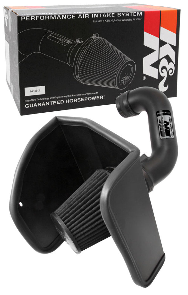 K&N 71 Series Performance Intake Kit - Chevrolet/GMC Colorado/Canyon V6 3.6L 2015