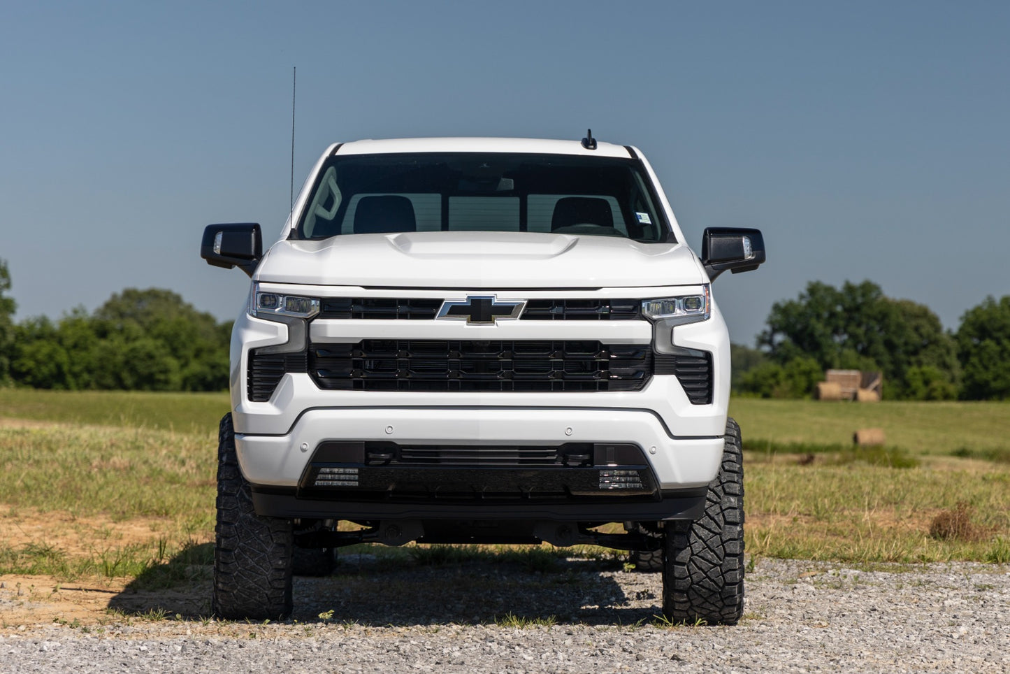 2025 Silverado with 6-inch suspension lift installed