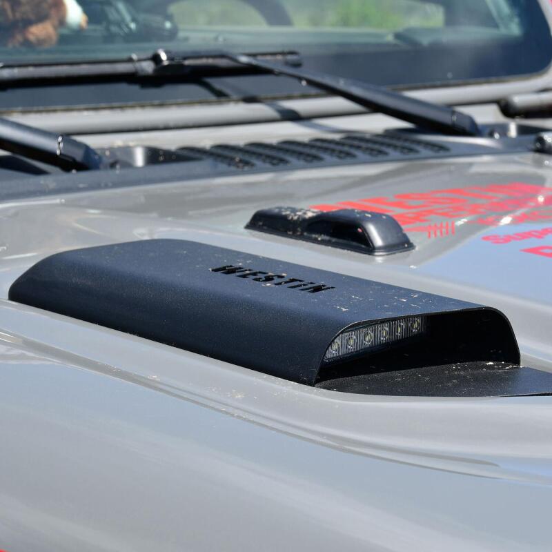 
                      
                        Westin 18-20 Jeep Wrangler JL 2dr LED Hood Scoops - Textured Black
                      
                    