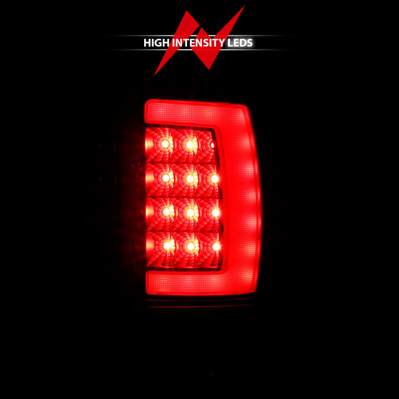 
                      
                        ANZO 1994-2001 Dodge Ram 1500 LED Taillights Plank Style Black w/Clear Lens
                      
                    