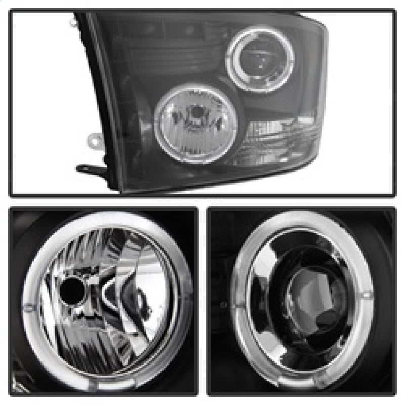 
                      
                        Spyder Dodge Ram 1500 09-14 10-14 Projector Headlights Halogen- LED Halo LED - Blk PRO-YD-DR09-HL-BK
                      
                    
