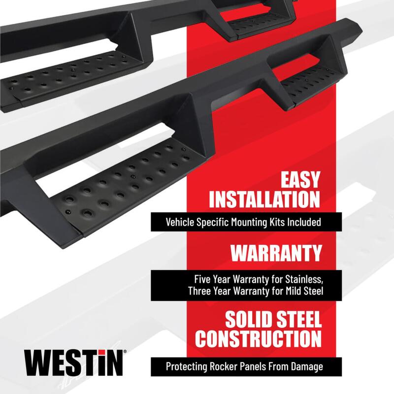 
                      
                        Westin HDX 05-20 Toyota Tacoma Drop Nerf Step Bars - Txt Black
                      
                    