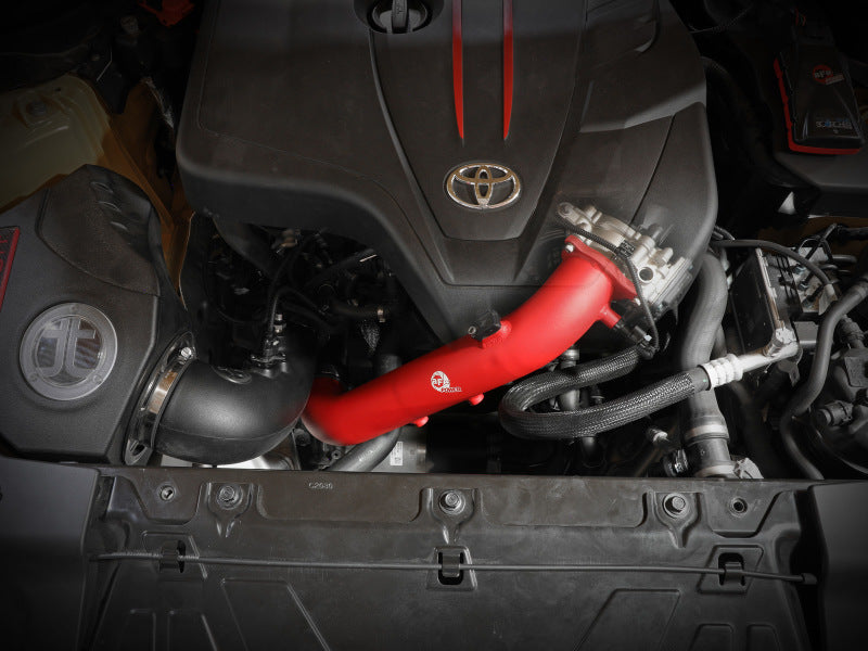 
                      
                        aFe BladeRunner Red 2-3/4in Aluminum Charge Pipe 2021 Toyota Supra GR (A90) I4-2.0L (t) B48
                      
                    