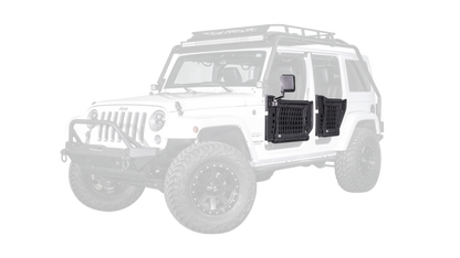 Body Armor 4x4 07-18 Jeep Wrangler Gen 3 Trail Doors Front Pair