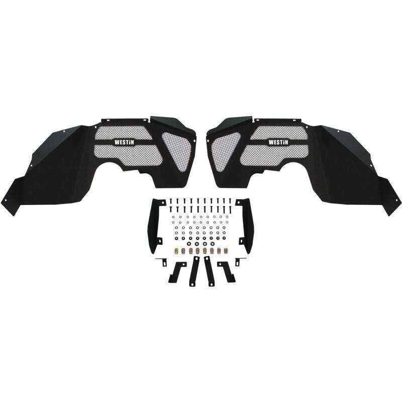 
                      
                        Westin 07-18 Jeep Wrangler JK Inner Fenders - Front - Textured Black
                      
                    