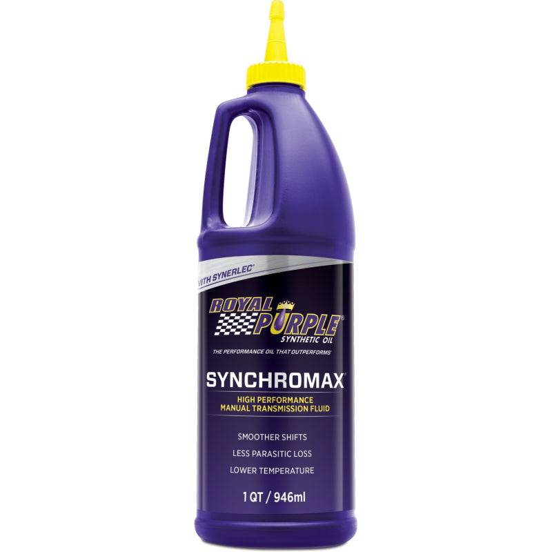 
                      
                        Royal Purple Synchromax Synthetic Manual Transmission Fluid - 1 Quart
                      
                    