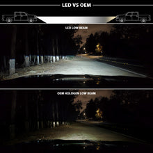 ANZO 2009-2018 Dodge Ram 1500 Led Projector Plank Style Switchback H.L Halo Black Amber (OE Style)