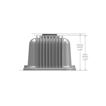 HOLLEY VALVE COVERS - VINTAGE SERIES - FINNED - SBC