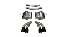 Corsa 2016-2019 Cadillac CTS V 6.2L V8 2.75in Black Xtreme Axle-Back Exhaust