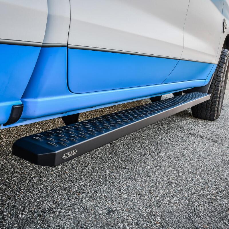 
                      
                        Westin Grate Steps Running Boards 90 in - Textured Black
                      
                    