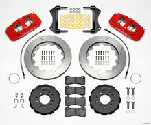 Wilwood AERO6 Front Hat Kit 14.25 Red 2014-Up Corvette C7 w/Lines