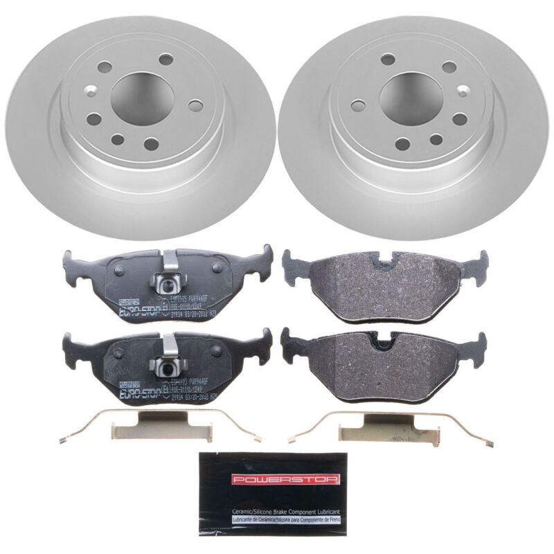 Power Stop 99-10 Saab 9-5 Rear Euro-Stop Brake Kit