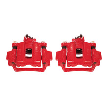 Power Stop 03-09 Toyota 4Runner Rear Red Calipers w/Brackets - Pair