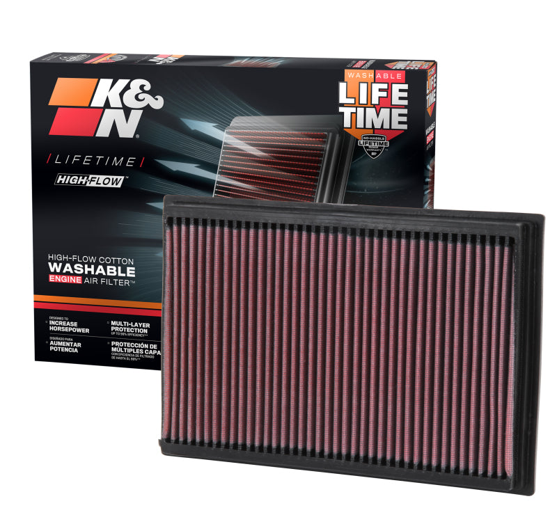 K&N 92-09 Mercury Grand Marquis/Lincoln Town Car / 92-08 Ford Crown Victoria Drop In Air Filter