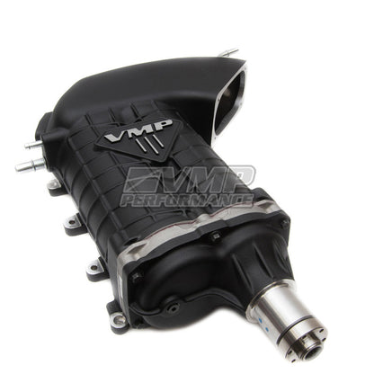 VMP Performance 07-14 Ford Shelby GT500 Gen3R Supercharger Headunit installed in engine bay