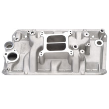 Edelbrock Performer AMC-70 Manifold installed on a classic 360 CID AMC V8 engine bay
