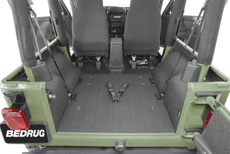
                      
                        BedRug 97-06 Jeep TJ Rear 4pc BedTred Cargo Kit (Incl Tailgate)
                      
                    