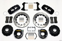 Wilwood AERO4 Rear P-Brake Kit 14.00in Drilled Small Ford 2.66in Offset