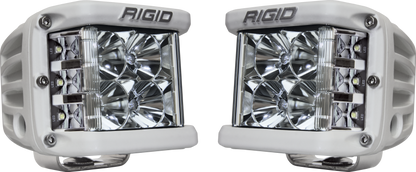 Rigid Industries D-SS - Flood - Set of 2 - White Housing