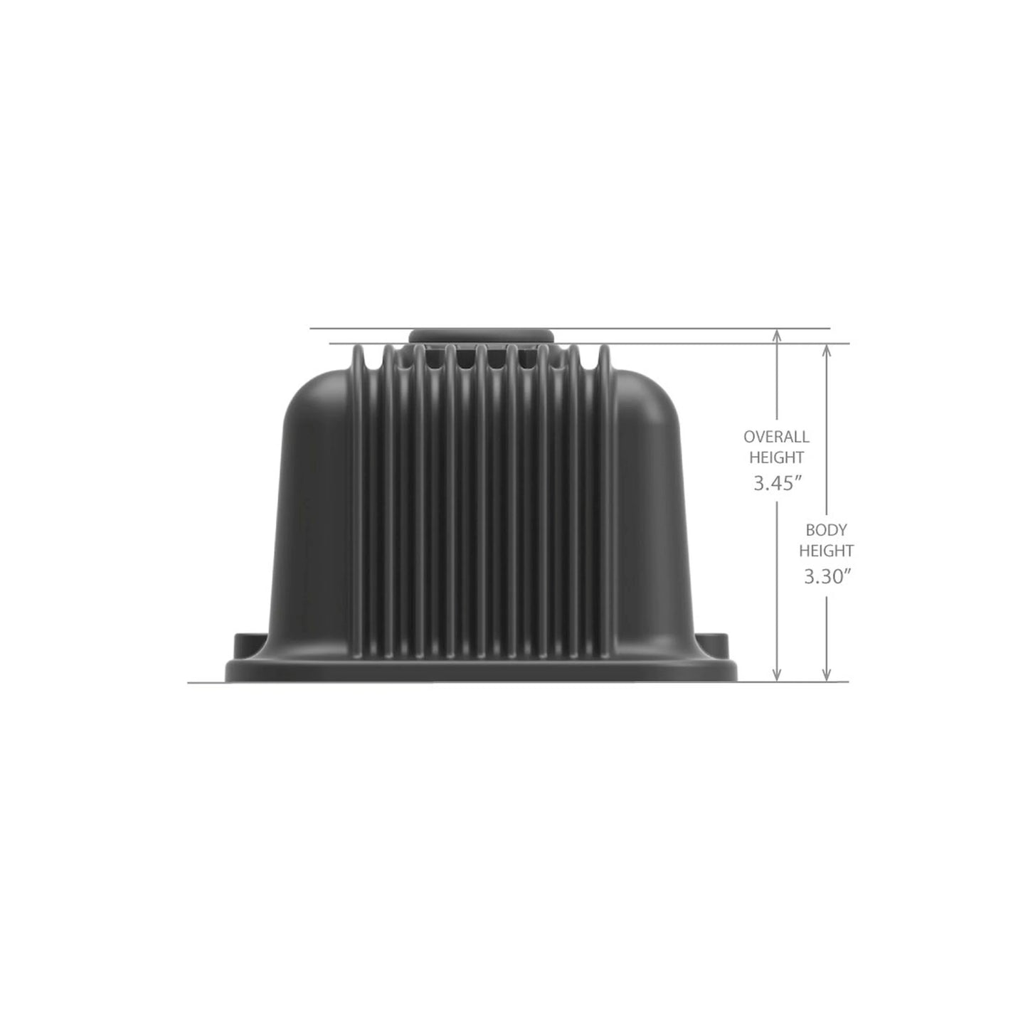 HOLLEY VALVE COVERS - VINTAGE SERIES - FINNED - SBC