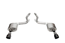Corsa 24+ Ford Mustang GT Touring Axle-Back Dual Rear Exit with 4.5in Pro Series Black PVDTips