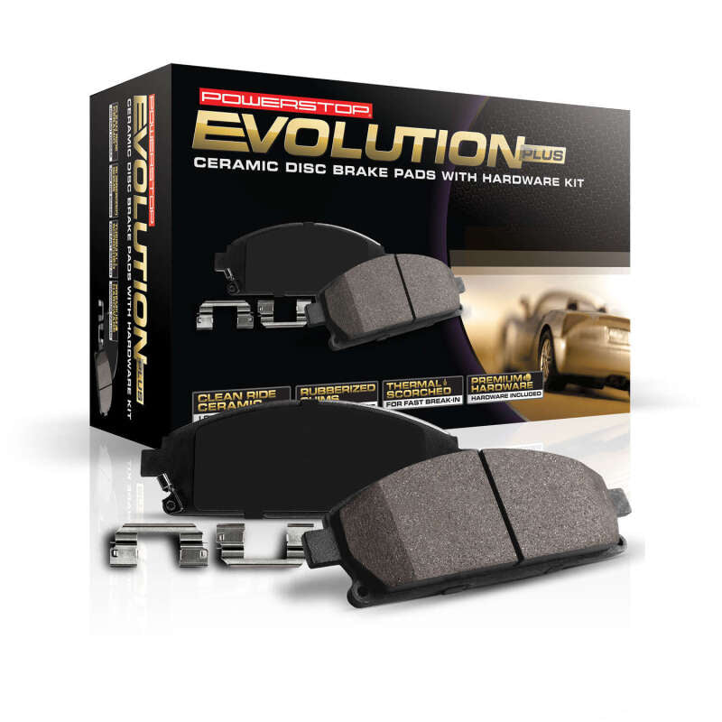 
                      
                        Power Stop 00-02 Dodge Dakota Front Z17 Evolution Ceramic Brake Pads w/Hardware
                      
                    