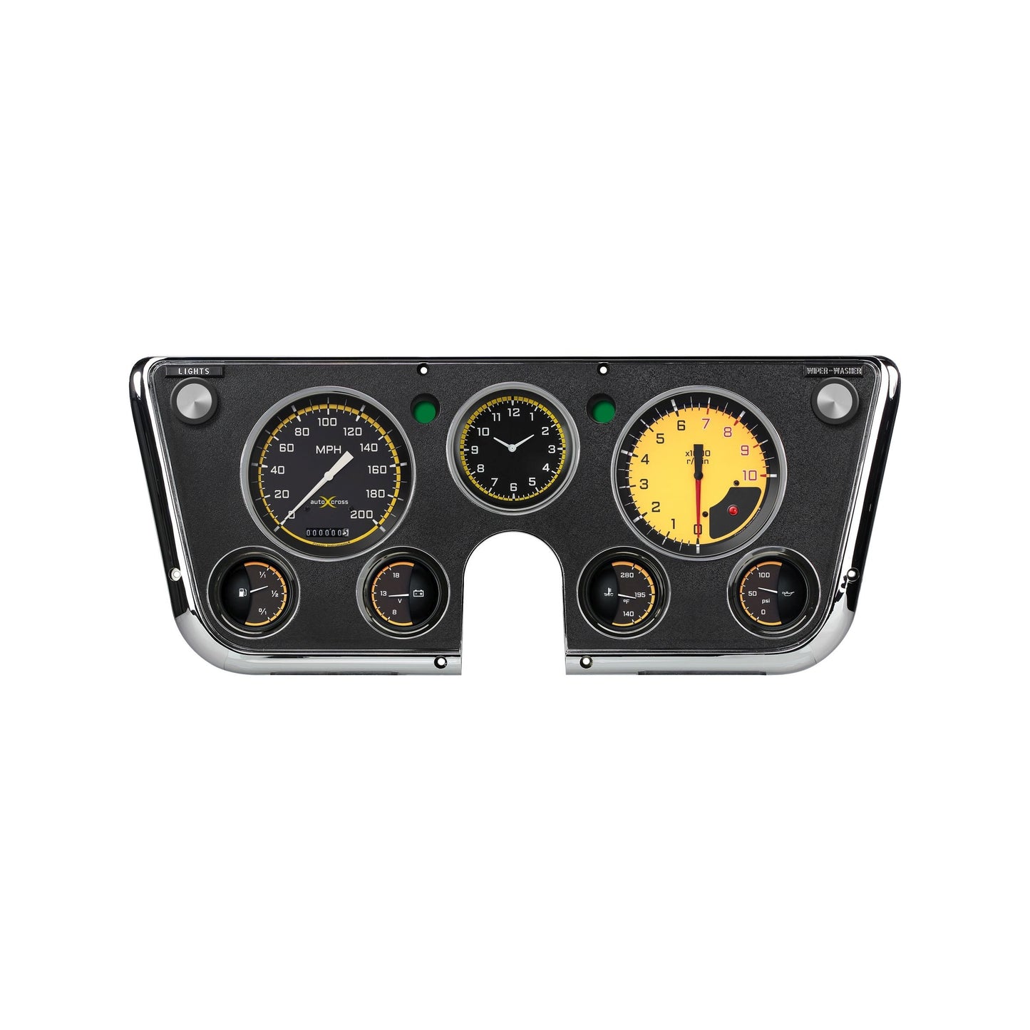 Classic Instruments AutoCross Yellow 1967-72 Chevy Truck | Classic Instruments