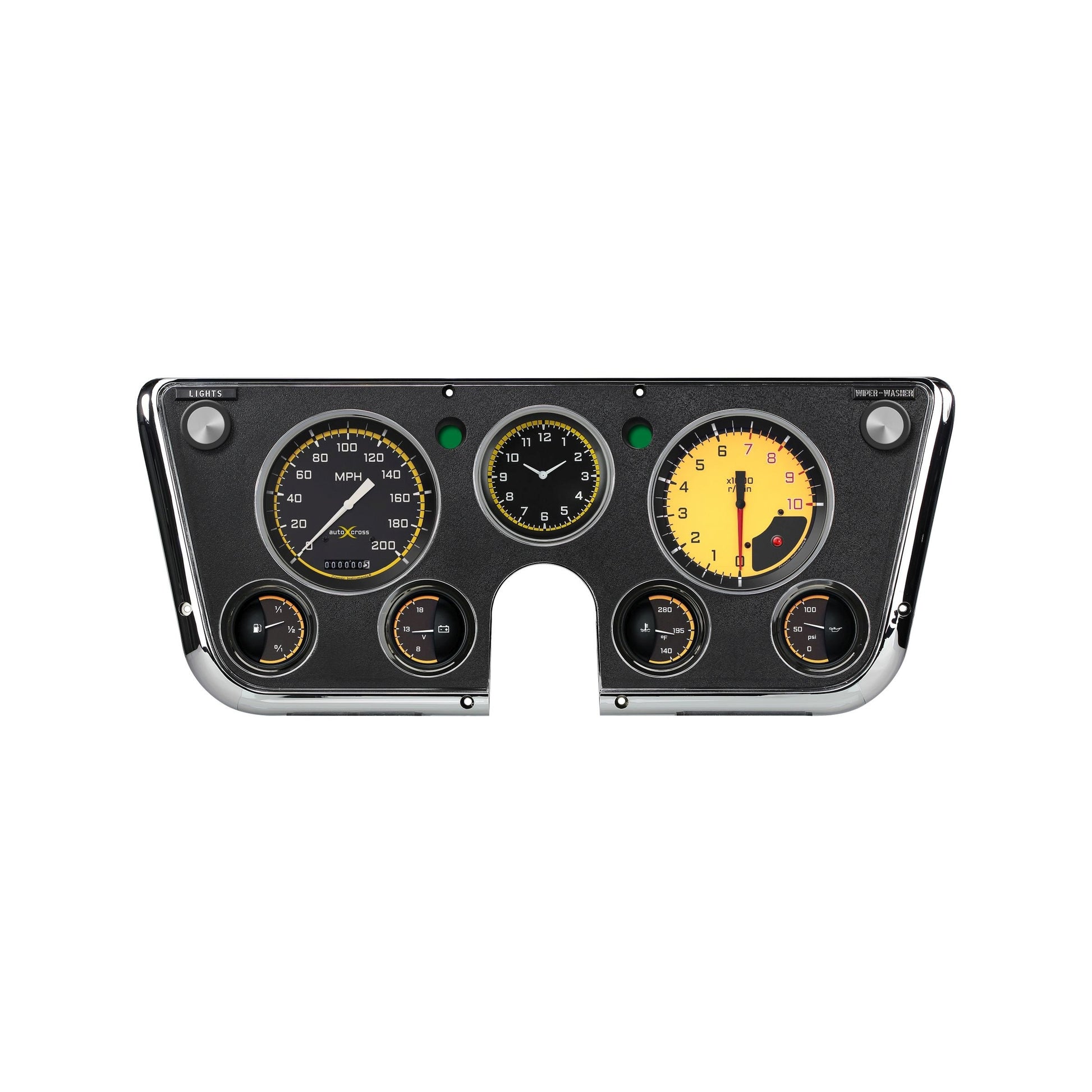 Classic Instruments AutoCross Yellow 1967-72 Chevy Truck | Classic Instruments