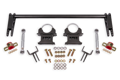 BMR 79-04 Ford Mustang 1.25in Rear Weld-on Anti-roll Bar Kit - Hollow - Black