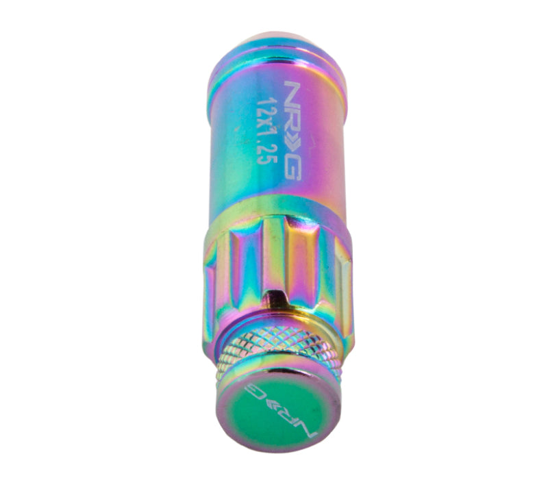 
                      
                        NRG 700 Series M12 X 1.25 Steel Lug Nut w/Dust Cap Cover Set 21 Pc w/Locks & Lock Socket - Neochrome
                      
                    