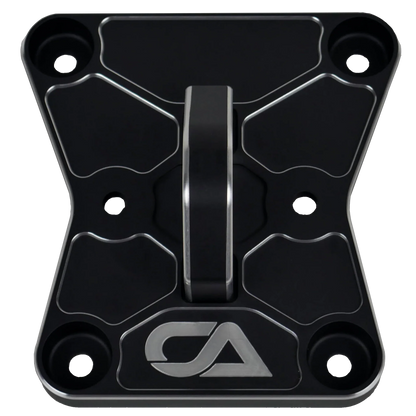 Gen 2 Pull Plate for Can-Am Maverick X3 by CA Tech, Black