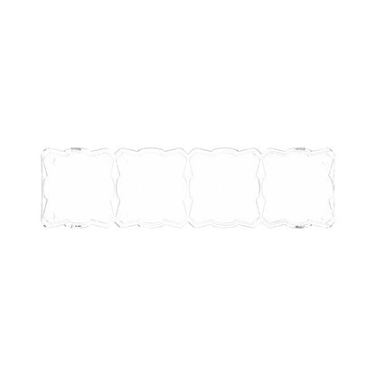 KC HiLiTES FLEX ERA LED Light Bar 10in. Light Shield - Clear (SHIELD ONLY)