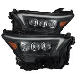 24-25 Toyota Tacoma /25-up 4Runner OG-Style NOVA-Series LED Projector Headlights Black